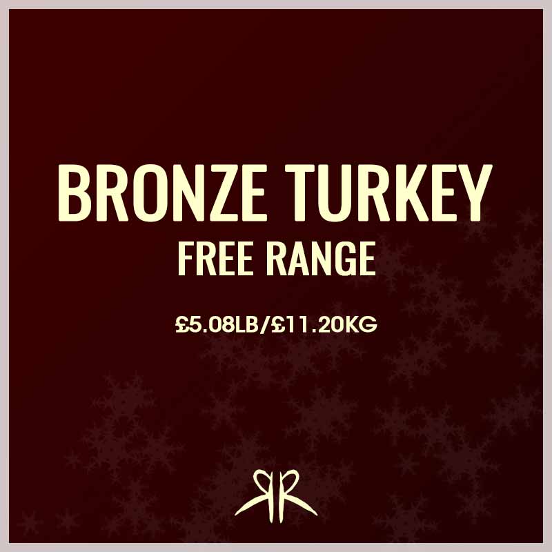 Free Range Bronze Turkey