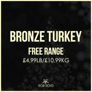 Free Range Bronze Turkey