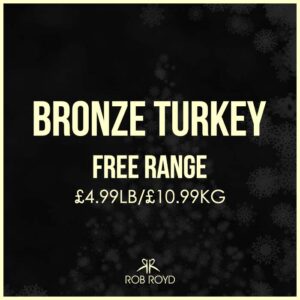 Free Range Bronze Turkey