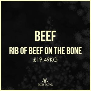 Rib Of Beef On The Bone